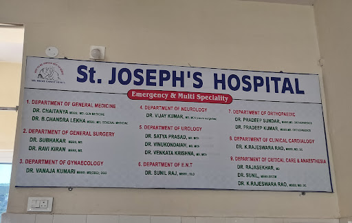 St.JOSEPH'S HOSPITAL, Rajamahendravaram